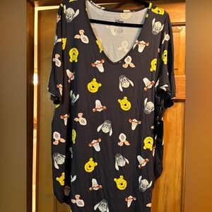 Torrid Women's Character Print Tunic Top- Winnie the Pooh.. 3x